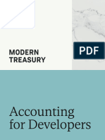 Modern Treasury - Accounting For Developers Parts I-III