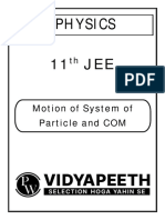 Motion of System of Particle and COM - DPPs