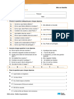 Deff7 Extras Fiche de Travail 10 Mots Interrogatifs