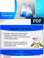 Synthesis of New Elements