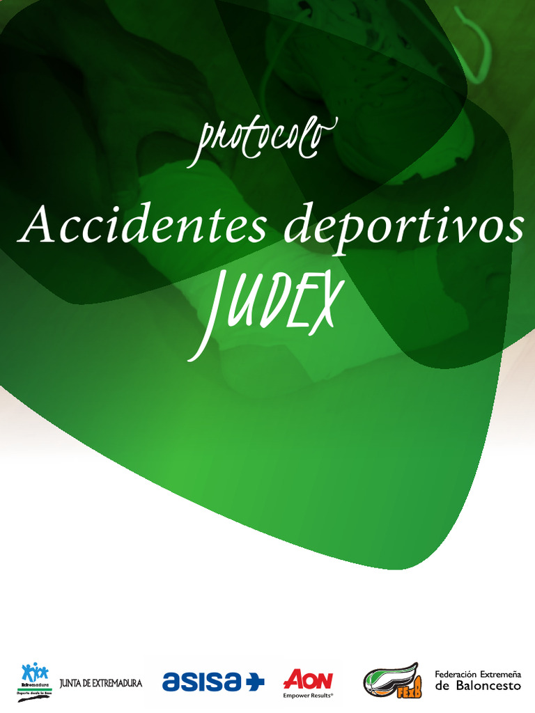 Protocolo de Accidentes Deportivos JUDEX | PDF | Medicina CLINICA ...