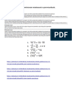 17.04. Matematyka 8a Pierwiastki cz1