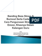 Banding Beza Stress & Burnout Serta Cadangan Cara