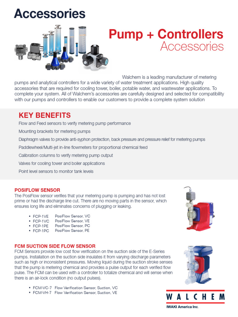 Accessories Brochure | PDF | Valve | Pump