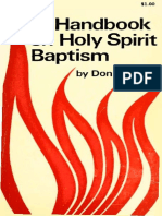Un Manual Sobre El Bautismo Del Espíritu Santo - Don Basham