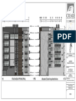 A.01.6 FACHADA PRINCIPAL ARQUTECTÓNICA - Plano