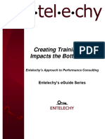 Entelechy Eguide Creating Training That Impacts The Bottom Line
