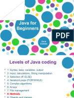 Java For Beginners Methods