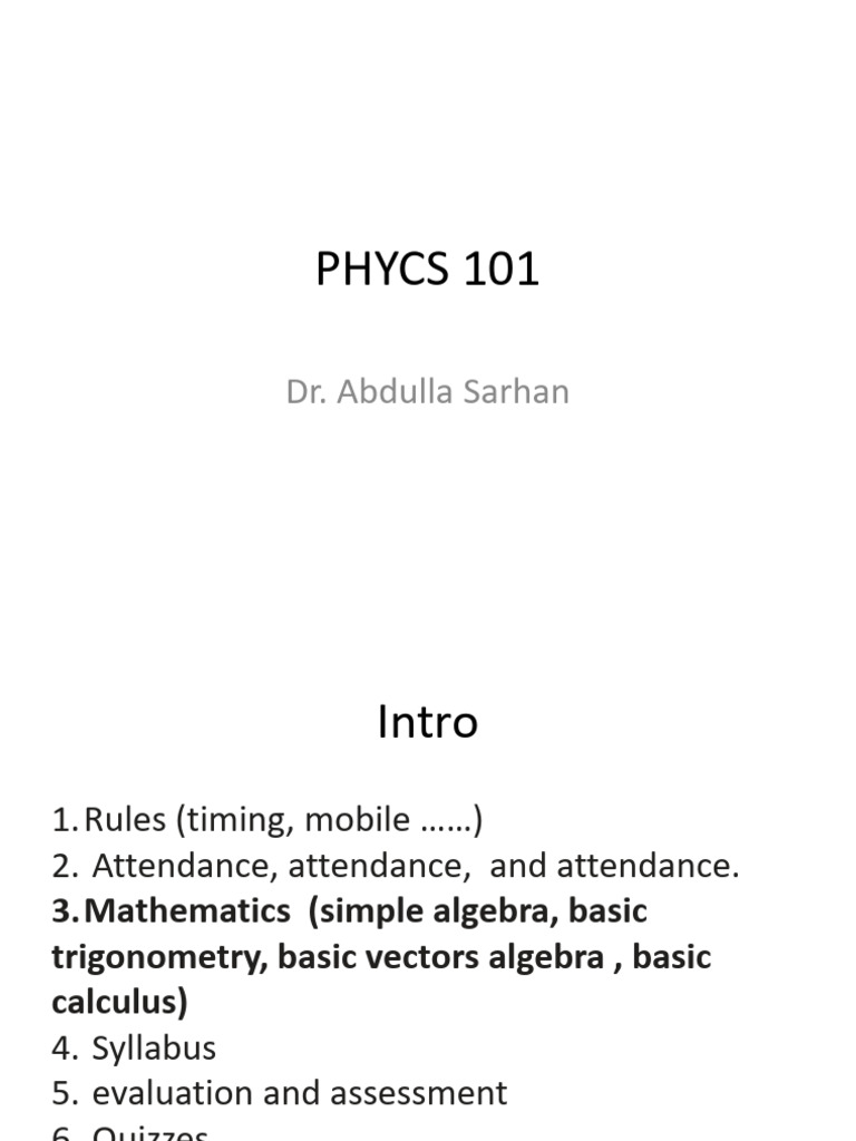 Part 1 Intro+ Motion in One Dimension | PDF | Velocity | Speed