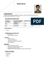 Ritik CV