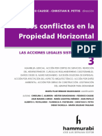 Los Conflictos en La Propiedad Horizontal. Vol. 3 - Federico Causse y Christian R. Pettis (Dir.) - Ed. Hammurabi - 1 Ed. - 2019