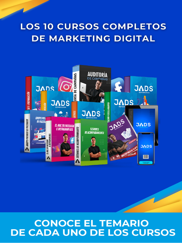 Temario Curso de Marketing Digital | PDF | Crecimiento personal y ...