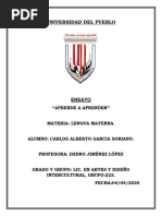 ENSAYO APRENDE A APRENDER. Enviar