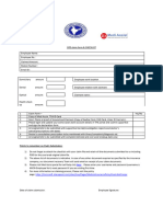 OPD Claim Form & Checklist
