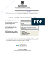 Formulario de Inscricao para Estagio PDF Assinado