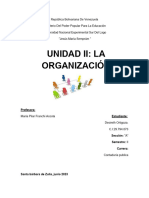 Tarea de Administracion Unidad II