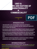 UNIT-II Commerciality - ICA