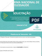 02 - Plataforma Telessaúde - Solicita Filename - 1 - %ção
