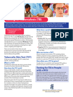 Testing For Tuberculosis (TB) : Tuberculin Skin Test (TST)