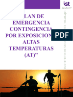 Plan de Emergencia Contingencia Exosición A Altas Temperaturas