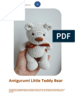 Amigurumi Little Teddy Bear