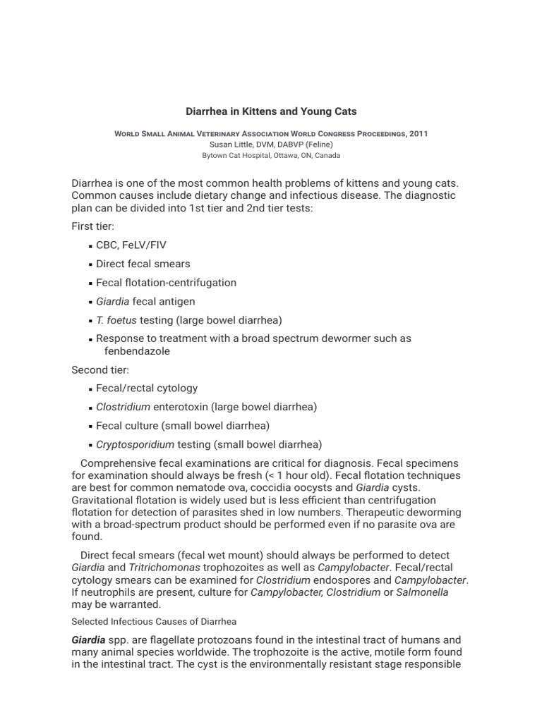 diarrhea-in-kittens-and-young-cats-wsava2011-vin-pdf-diarrhea