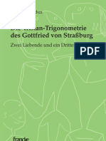 Leseprobe Aus: "Die Tristan-Trigonometrie Des Gottfried Von Straßburg" Von Anina Barandun