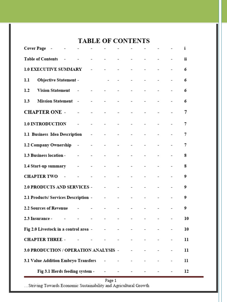 PIGGERY BUSINESS PLAN SAMPLE PDF FREE DOWNLOAD SOUTH AFRICA visual data 8