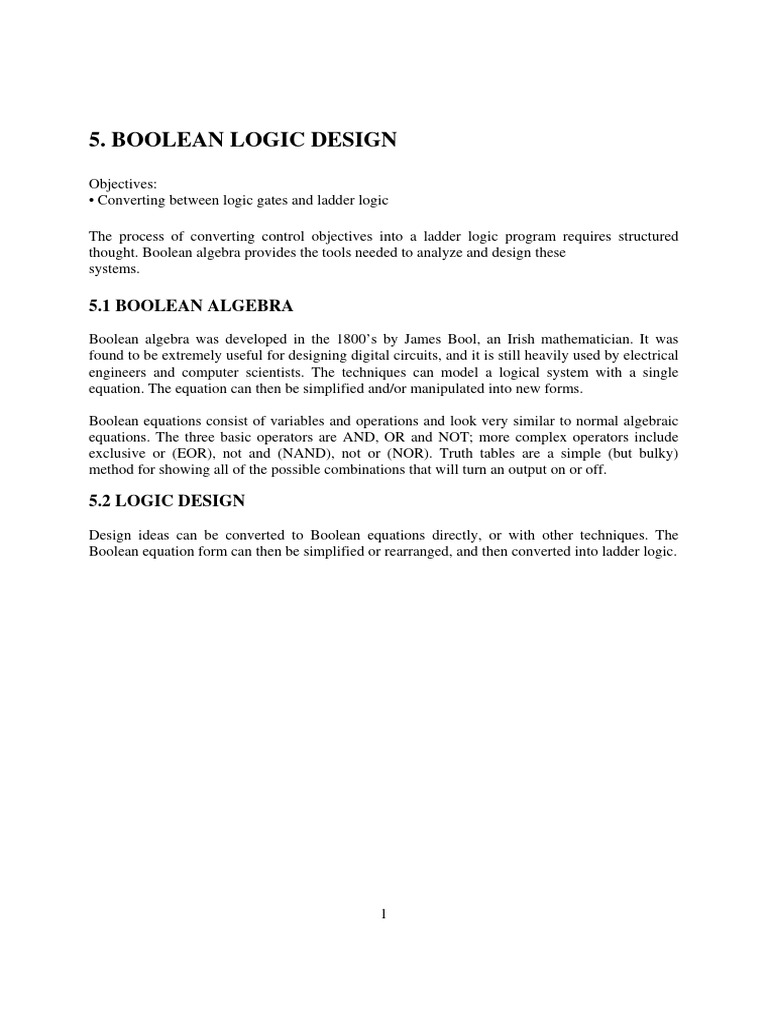PLC Course Notes 2 | PDF