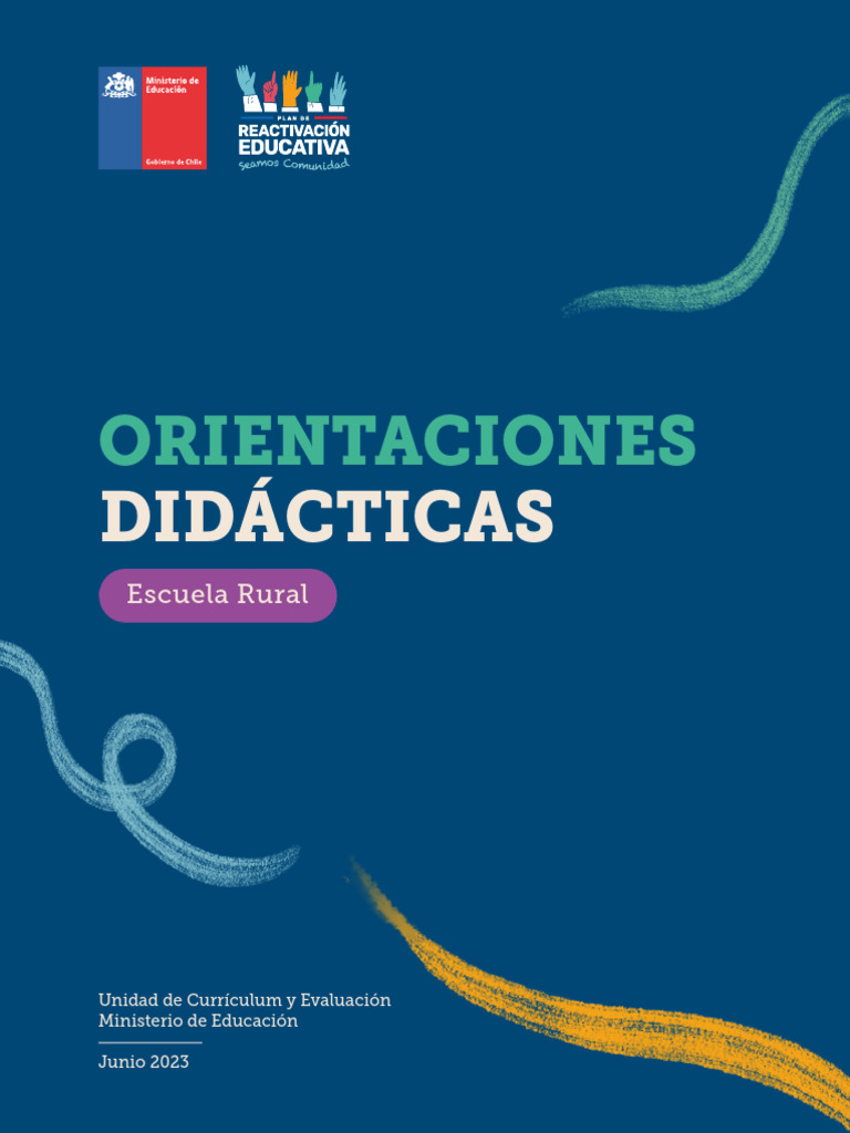 Orientaciones Didácticas para Educación Rural | PDF | Plan de estudios ...