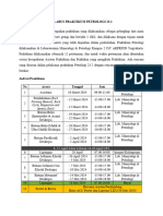 Silabus Praktikum Petrologi 23.2