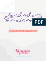 Bordado Mexicano 1 - Cuadernillo de Patrones