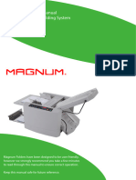 Product Instruction Manual Magnum® MFM-PS Folding System