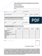 Formato DOCUMENTOS SUPLETORIOS