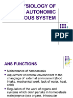 5.1 Physiology of Autonomic Nervous System