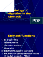 3.5 Stomach Digestion