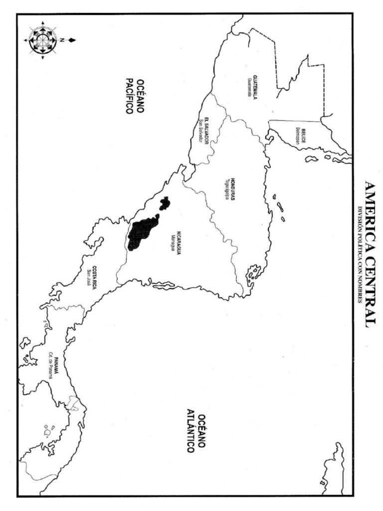 Mapa de Centroamerica | PDF