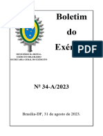 Boletim Do Exército: Brasília-DF, 31 de Agosto de 2023