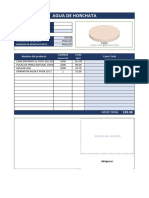 Calculadora de Costo de Recetas NSD