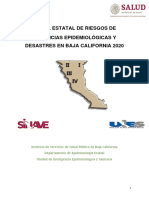 Perfil Estatal de Riesgos en UIES en BC 2020.1