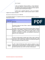 Instrumentos de Financiación: Panamá