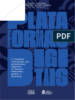 Livro O Trabalho Controlado Por Plataformas Digitais Ebook