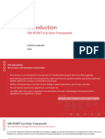On-Point Cut-Over Framework Offering 2019