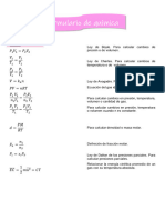 Formulario Quimica