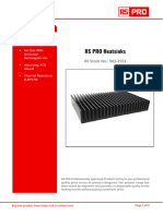 RS PRO Heatsinks