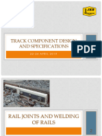 Rail Joints and Welding of Rails