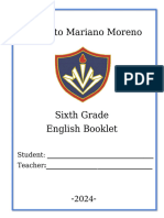 Booklet 6th Grade 2024