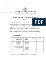 Partidos Judiciales Jalisco