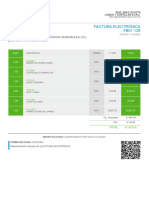 Factura Electrónica FB01-139: La Tienda Del Extintor Servicios Generales E.I.R.L