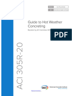 ACI 305R-20 Guide To Hot Weather Concreting 2020